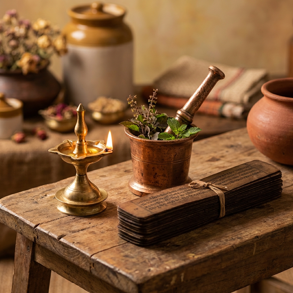 Traditional Ayurvedic Setting